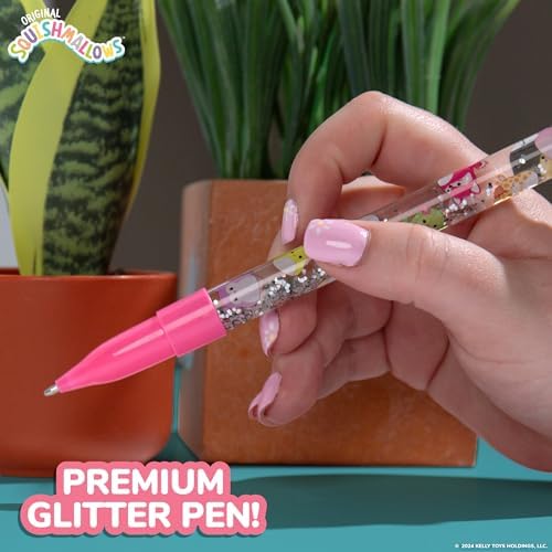 Original Squishmallows Sketchbook, Over 20 Stationery Supplies, Features Squishmallows Scrapbook Stickers