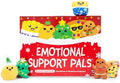 Emotional Support Plush Advent Calendar by Relatable for Kids or Teens, Contains 25 Mini Collectible Plushies Including Fries, Gingerbread, and Nugget Plush Toys, Stocking Stuffers for Kids