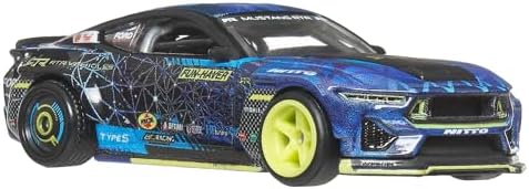 Premium Car Culture 1:64 Scale Die-Cast 2024 Mustang RTR Spec 5-FD Collectible Vehicle with Real Riders Tires & Metal/Metal Body & Chassis