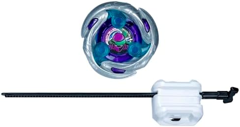 Beyblade X Shadow Shinobi 1-80MN UX Starter Pack Set with Defense Type Top and Launcher; Authentic Takara Tomy Battle Tops Games/Toys for Boys and Girls 8+