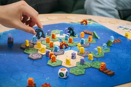 Survive The Island Board Game (2024 Edition) - Thrilling Escape Adventure with New Monsters, Fun Strategy Game for Kids & Adults, Ages 8+, 2-5 Players, 45 Minute Playtime
