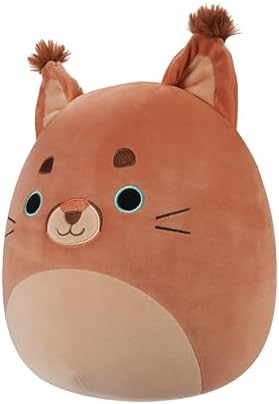 Original 12in Ferraz The Orange Caracal Cat – Official Jazwares Plush (Medium-Sized)