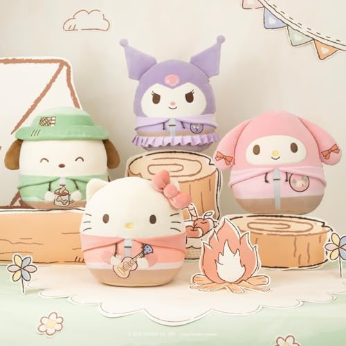 Original Sanrio 12in Cute Camping Hello Kitty – Official Jazwares Plush