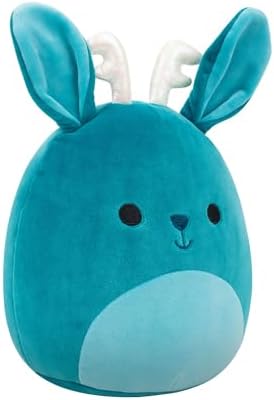 Original 8in Aspen The Sea Green Jackalope with Iridescent Horns – Official Jazwares Plush (Little)