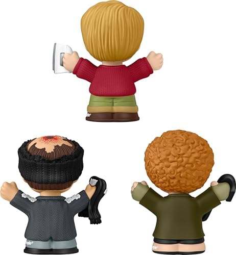 Collector Home Alone Special Edition Set for Movie Fans, 3 Character Figures in a Display Package
