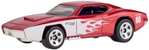 Toy Cars, 5-Pack of 1:64 Scale Toy Cars with Collectible Deco & Packaging, Core Mattel 80th Anniversary Set of 5 Vehicles