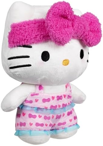 Hello Kitty® and Friends - 8-Inch Hello Kitty Pajama Party Plush - Officially Licensed Sanrio® Product from Ages 6+