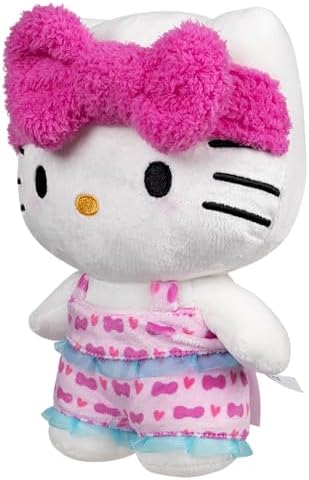 Hello Kitty® and Friends - 8-Inch Hello Kitty Pajama Party Plush - Officially Licensed Sanrio® Product from Ages 6+