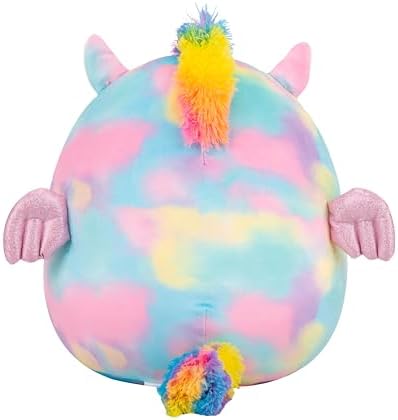 Original 14in Jaime The Rainbow Tie-Dye Pegasus – Official Jazwares Plush (Large)