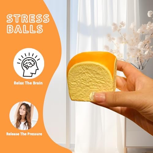 Butter Slow Rising Squishy，Squishy Toy,Dumpling Stress Balls，PU Materia Fidget Toy for Office or Party Favor