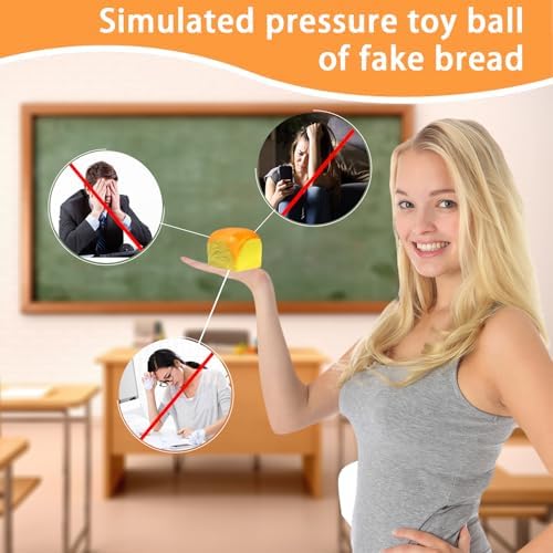 Butter Slow Rising Squishy，Squishy Toy,Dumpling Stress Balls，PU Materia Fidget Toy for Office or Party Favor