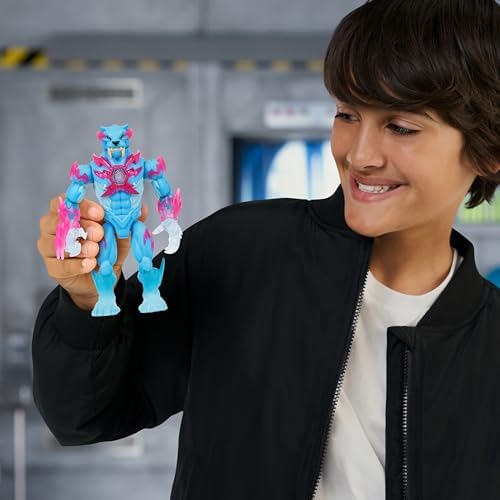 Hyper Fusion Mutators, Experiment & Create The Lightning Panther, Add Mutation Fluid, Press The Fingerprint Scanner & Reveal The Panther, Over 20 Points of Articulation, Collect All 3