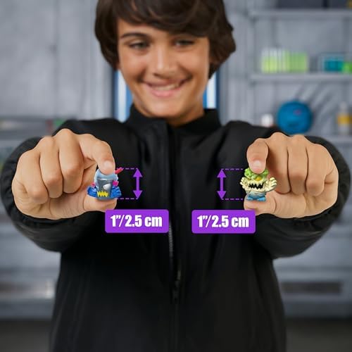 Swarms Series 3, Hyper Fusion Series, 6 Pack - Lab Pack Includes 6 Micro Beasts, 6 Collectible Stickers & 2 Stackable Fusion Caps to Build Out Your Own MrBeast Lab