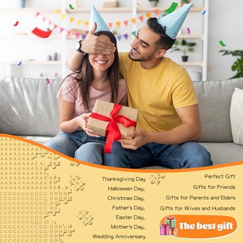 1000 Piece Puzzle for Adults, Flower House Jigsaw Puzzle, Family Puzzles Game, Interlock Perfectly No Dust, Home Decoration Puzzle, Gifts for Valentine's Day Easter Parents