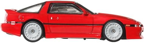 Premium Car Culture Collectible Toy Car, 1:64 Scale Die-Cast Toyota Supra A70, Ronin Run 2 Vehicle with Real Riders Tires
