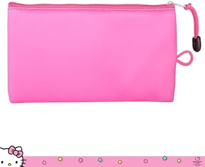 Makeup Bag Official License, Pink Neoprene Zip Pouch for Travel, Cute Pencil Pouch and Pencil Bag