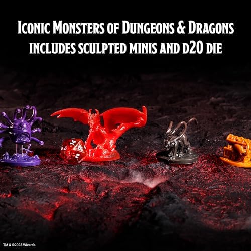 Horrified Games – Dungeons & Dragons – Strategy Board Game – Boost Critical Thinking & Teamwork – Cooperative Gameplay – Unique Monster Challenges – 1 to 5 Players – Adults & Kids 10+