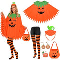 6 PCS Halloween Costume Set for Women Adult, Perfect for Halloween
