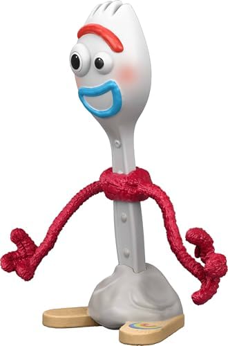 Disney and Pixar Toy Story 5 Interactables Forky | 7-inch Playscale Talking Figure, Movie Phrases, Converses with Other Characters in the Line