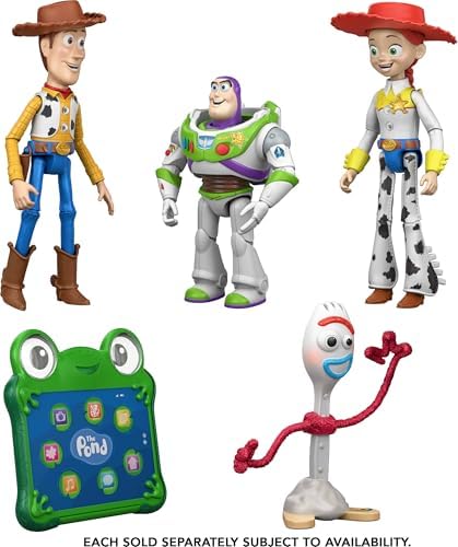 Disney and Pixar Toy Story 5 Interactables Forky | 7-inch Playscale Talking Figure, Movie Phrases, Converses with Other Characters in the Line