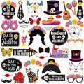 Halloween Photo Props Set, Pack of 35