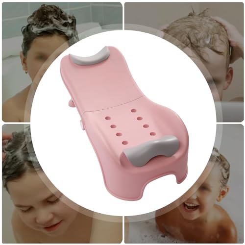Adjustable Children's Shampoo Chair, Hair Washing Station for Kids Children's Shower Seat, Kids Hair Washing Bath Seat for Sink Shampoo Buddy Basin Essentials at Home