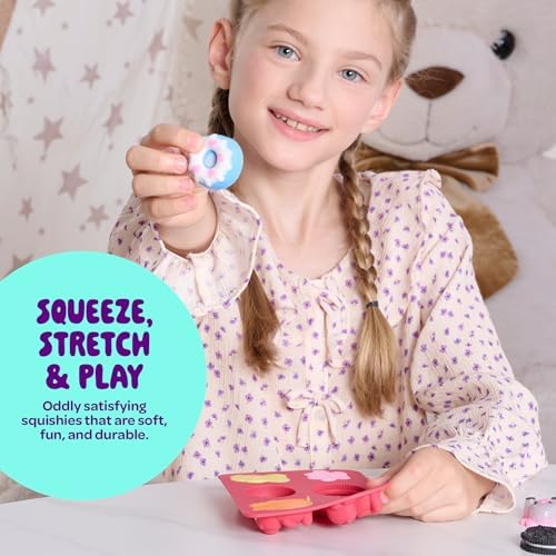 Taba Squishy Making Kit for Kids - Gifts for Girls - Kids Crafts - 6 7 8 9 10 11 12 Year Old Girl Birthday Gift - Squishies Craft Kits - Arts and Crafts for Kid for 8-12 - Toys for Girls
