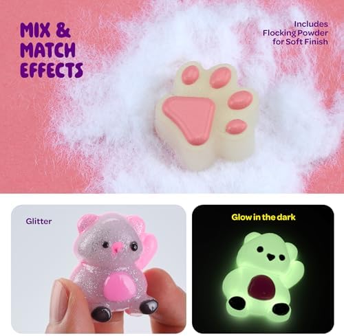 Taba Squishy Making Kit for Kids - Gifts for Girls - Kids Crafts - 6 7 8 9 10 11 12 Year Old Girl Birthday Gift - Squishies Craft Kits - Arts and Crafts for Kid for 8-12 - Toys for Girls