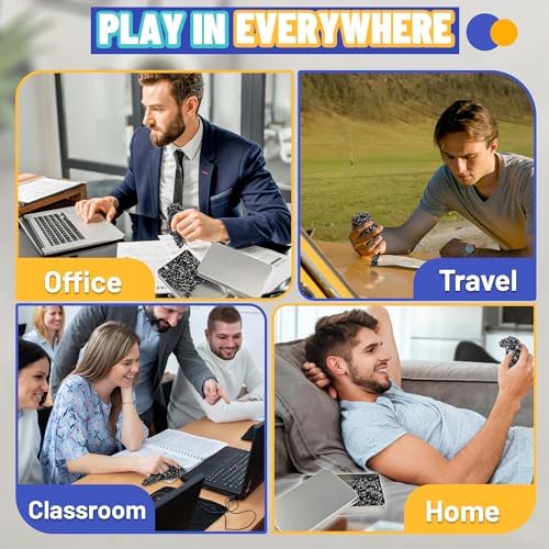 Magnetic Fidget Toy for Teen Boy 300pc Cool Gadget for Teen Girl Office Desk Stuff for Adult Men ADHD Tools Sensory Autism Stress Anxiety Magnet Putty Beads Balls Stones Easter Basket Stuffer
