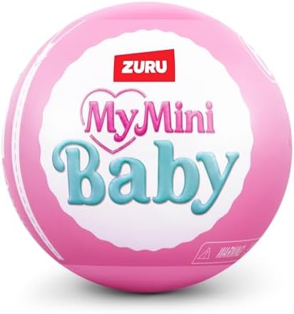 My Mini Birthday Series 1 – Collectible Mystery Capsule Baby Doll with Birthday Party Theme, Accessories & Playset, UNbox Celebration Surprises for Girls & Collectors.
