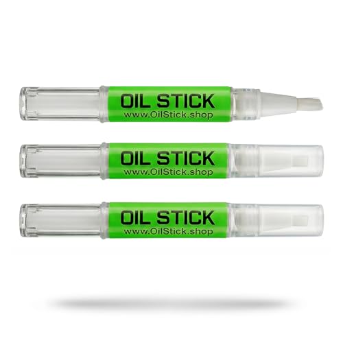 OilStick 3 Pack - 3D Printer Lubricant Brush for Linear Rails, Lead Screws and Bearings, PTFE-Infused Machine Oil, ISO Grade 100, Bambu Maintenance Accessory, 3D Printer Accessory.