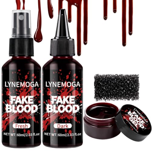 Halloween Fake Blood Kit, SFX Makeup, Festival Costume