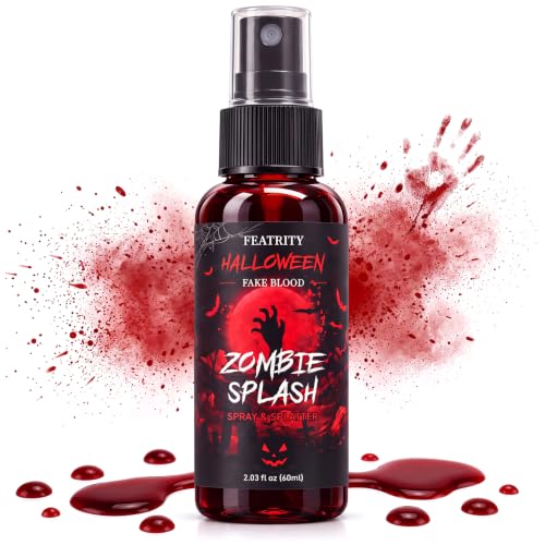 Halloween Blood Spray for Zombie: Realistic Splatter Effect
