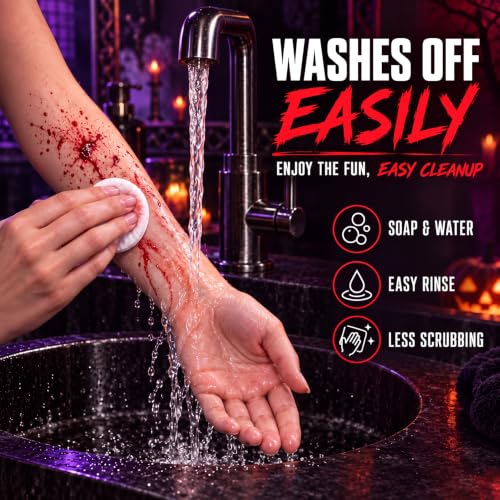 Halloween Blood Spray for Zombie: Realistic Splatter Effect