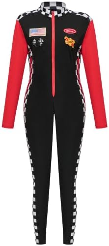 Halloween Sexy Race Car Driver Costume Women 2026 for Talladega Nights