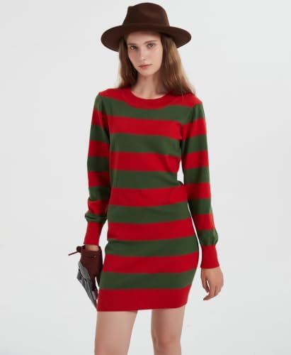 Halloween Scary Costume for Women 2026, Sweater with Hat Set