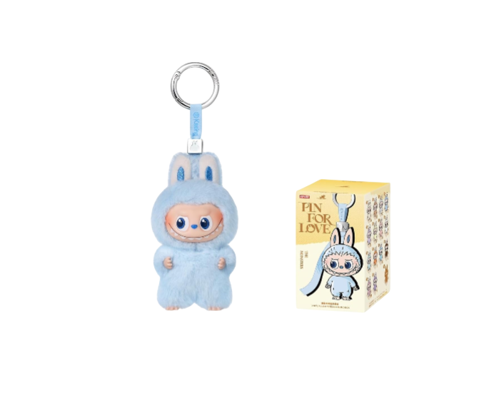The Monster Pin for Love Series (A–M) Mini Labubu Doll Blind Box Keychain – Vinyl Plush Pendant, Bag Charm, Collectible Holiday & Birthday Gift for Kids & Adults, Single Box