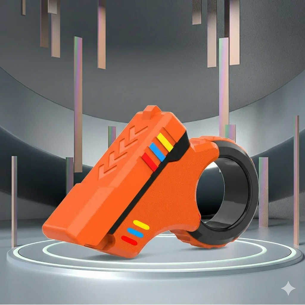 Rotary Finger Sliders Fidget Toy Office Pressure Relief Slider Ratchet Finger Fidget 3D Printed Fidegt Toys Fingertip Textured