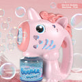 Unicorn Bubble Machine Wand Gifts for Kids Toddlers Age 1 2 3 4 5 6 7 8 Years Old Birthday Party Unique Cute Baby Outdoor Outside Summer Toy Easter Day Game for Little Girl Boy