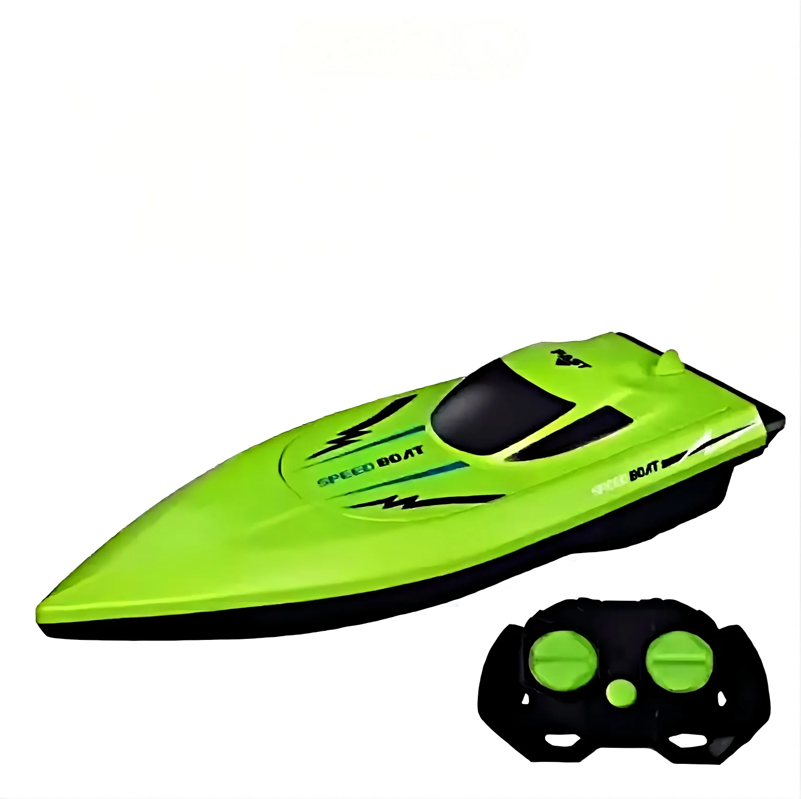 Children's High Speed Remote Control Boat Toy Submersible Electric Speedboat Simulated Ship Model for Boys Watercraft