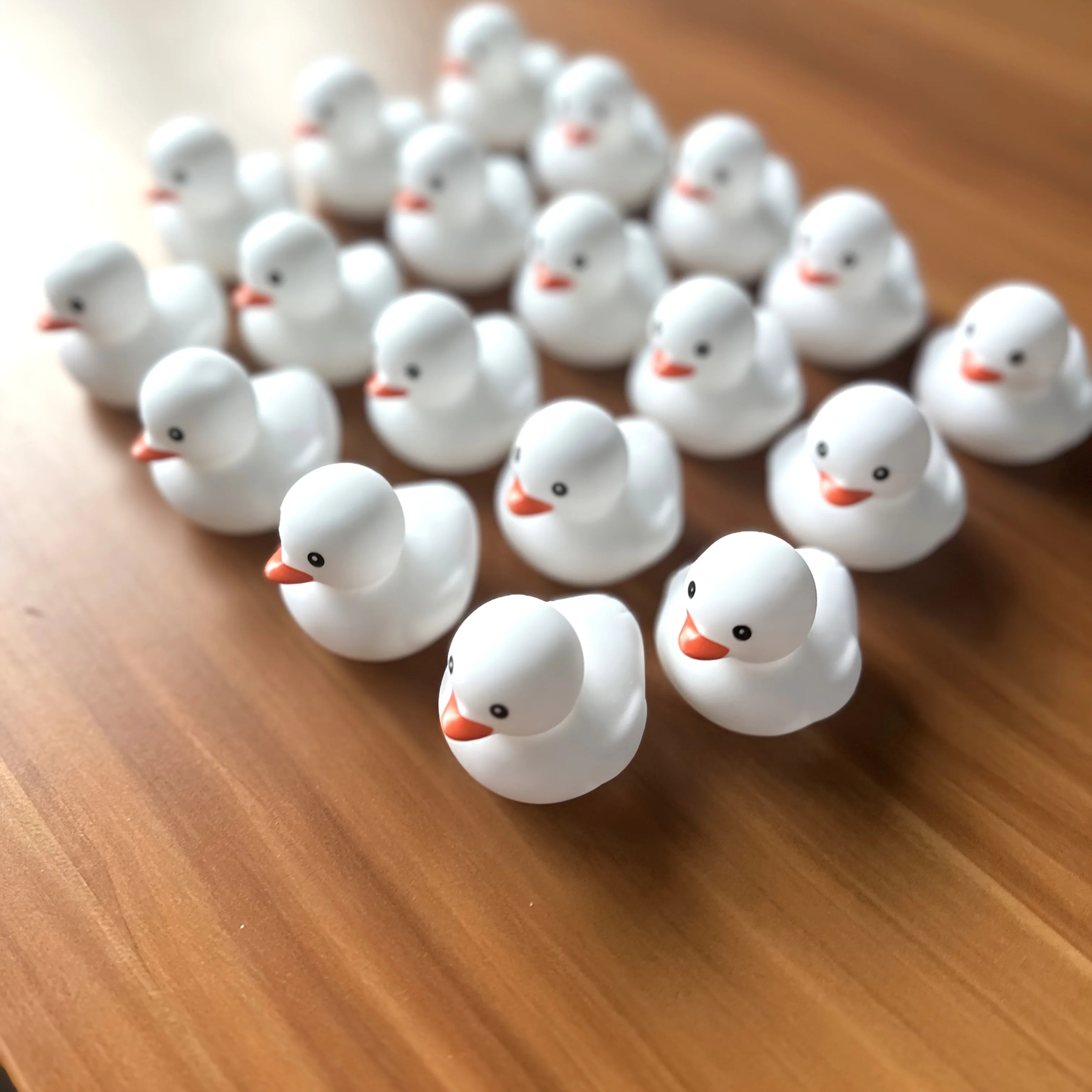Mini Rubber Duck Bulk Bath Squeaky Rubber Duckies Cute Float Bathtub Toys for Baby Shower Birthday Party Favors Gift Beach Pool Activity Carnival Game