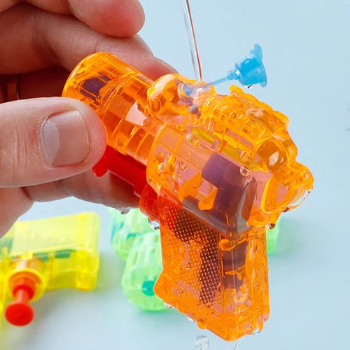5/10pcs Mini Transparent Water Gun Toy Small Squirt Gun for Kids Summer Outdoor Beach Pool Party Water Fight Games and Gift