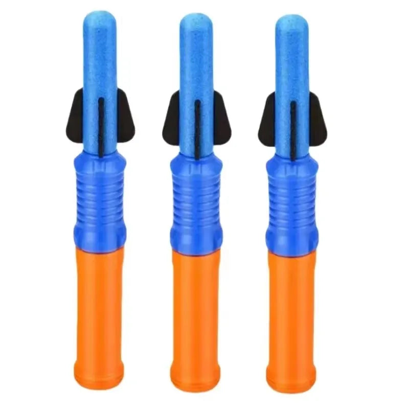 Rocket Launcher for Kids, 12 Foam Rockets, Launch up to 100+ft, Outdoor Outside Backyard Toys for Boys & Girls, Birthday Gift Toys for Kids Boys Girls Age 3 4 5 6 7 8 Years Old
