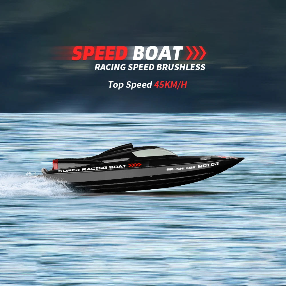 WL916 WL912-A RC Boat 2.4Ghz 55KM/H 35KM/H High Speed Racing Watercraft Remote Control Speedboat Toys For Boys