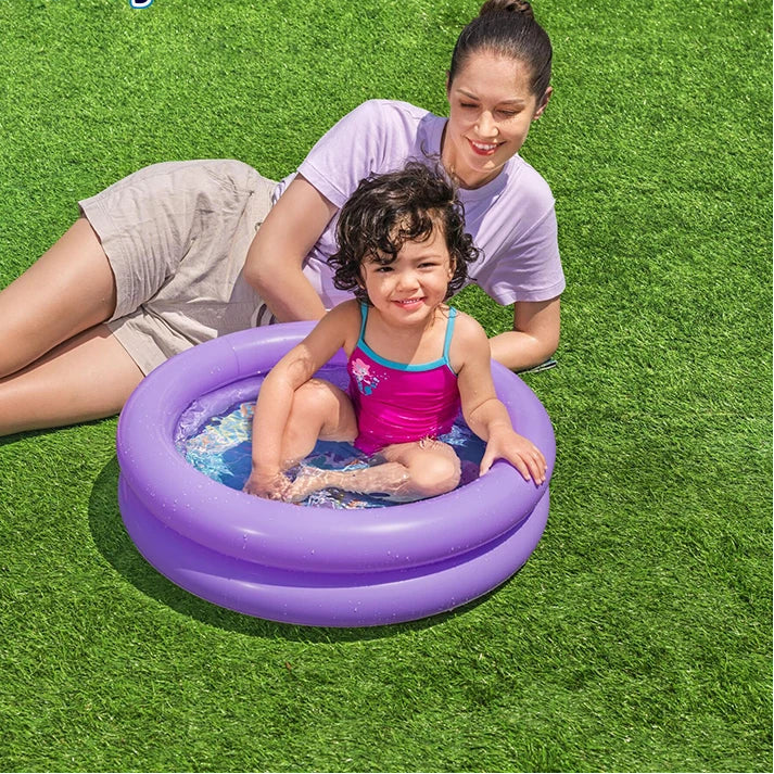 Crystal Blue Inflatable Kiddie Swimming Pool