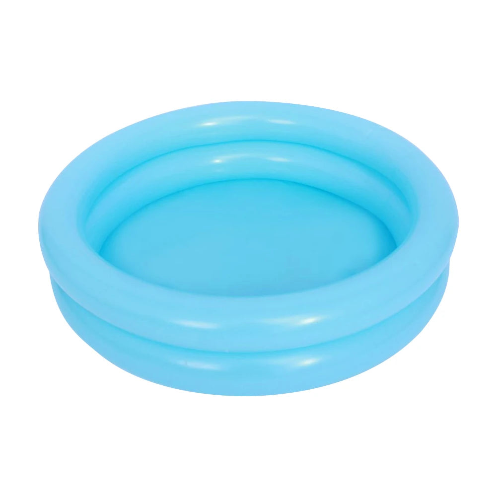 Garden Round Inflatable Baby Swimming Pool, Portable Inflatable Child/Children Little Pump Pool,Kiddie Paddling Pool Indoor&Outdoor Toddler Water Game Play Center for Kids/Girl/Boy