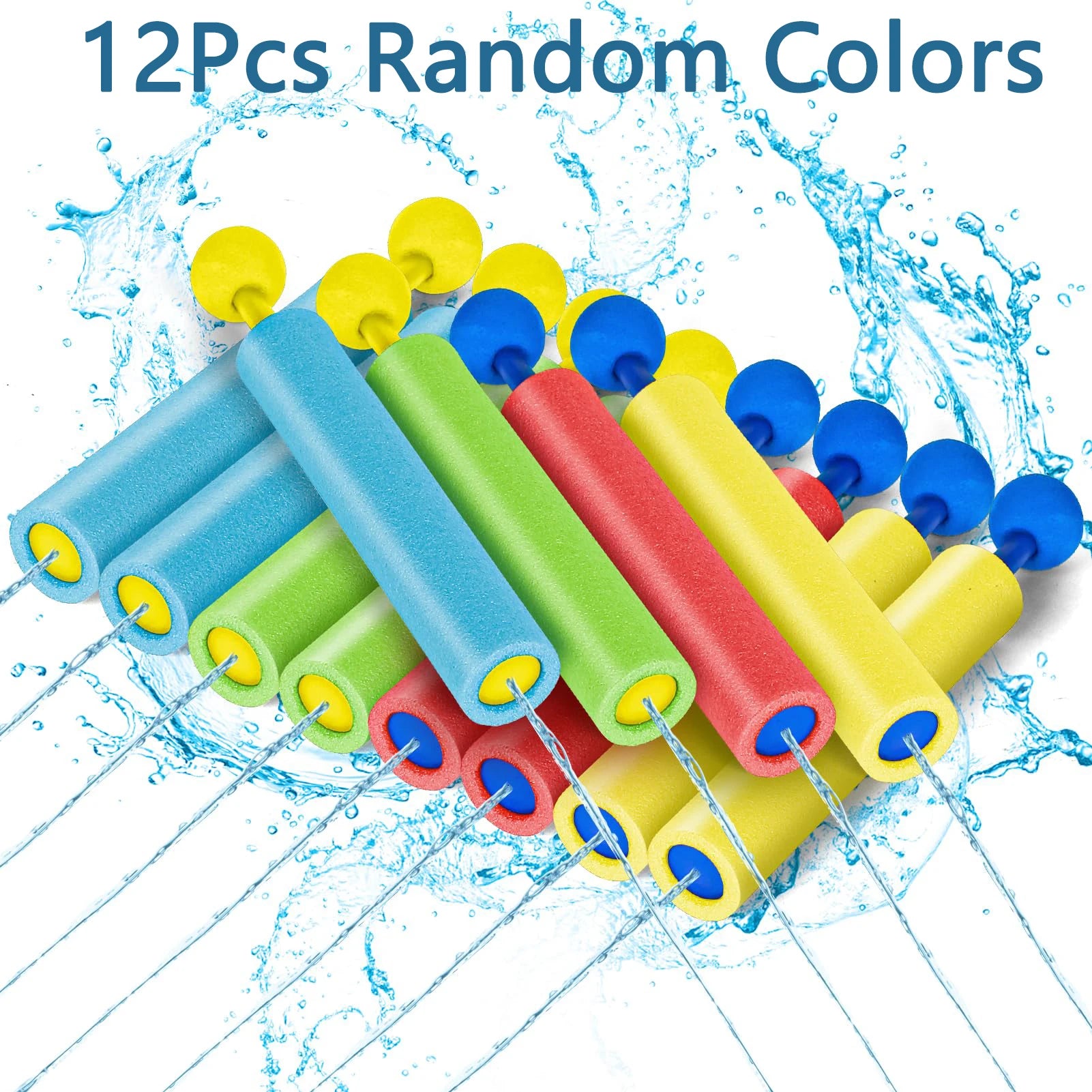10 Pack Water Squirt Toys for Kids Age 1-3 4-8-12, Toddlers Squirter Toy, Swimming Pool Games Playset, Sensory Beach Outdoor Activity, Water Spraying for Boys Girls Birthday Gifts 3 4 5 6 7 8