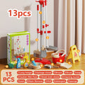 Kids Cleaning Set, Make Chores Fun! Real Working Toddler Cleaning Toy with Mini Spray Mop & Broom Dustpan Set, Pretend Play Montessori Housekeeping Toys, Ideal Gift for Girls Boys Age 3+