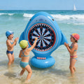 Inflatable Dart Toss Pool Toy Set, Giant Pool Game for Kids Ages 8–12, Teens & Adults, Floating Dart Board Water Toy , Fun Summer Pool Party, Indoor/Outdoor Play