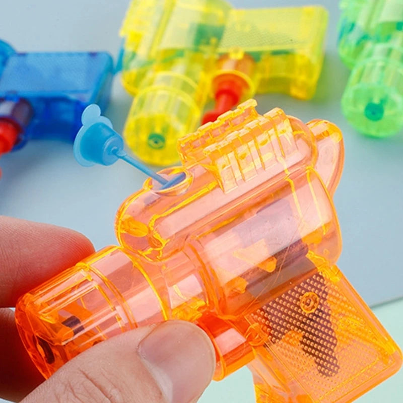 5/10pcs Mini Transparent Water Gun Toy Small Squirt Gun for Kids Summer Outdoor Beach Pool Party Water Fight Games and Gift